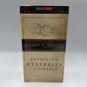Grant R Jeffrey Unveiling Mysteries of the Bible VHS Set Questar New Sealed